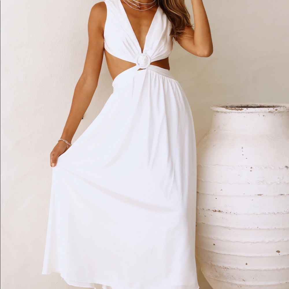 Hello Molly Lovely Travels Midi dress